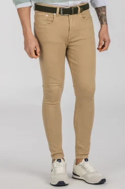 Celopman Pantalón 5 Bolsillos Skinny nude
