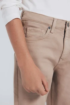 Springfield Kids Pantalón 5 bolsillos slim fit niño beige Discount
