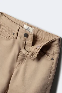 Springfield Kids Pantalón 5 bolsillos slim fit niño beige Discount