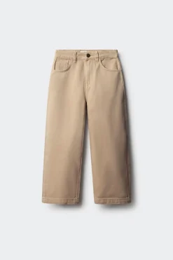 Springfield Kids Pantalón 5 bolsilos ancho niño beige