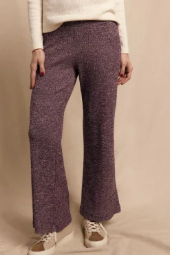 Slowlove Pantalón ancho de punto Lila Outlet