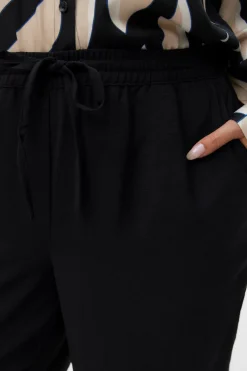 Vero Moda Curve Pantalón ancho talla grande Negro Outlet