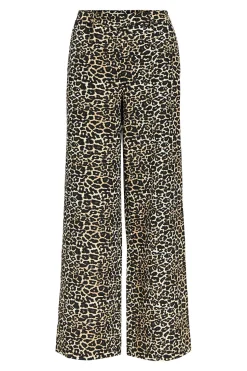 Object Pantalón animal print Beige New