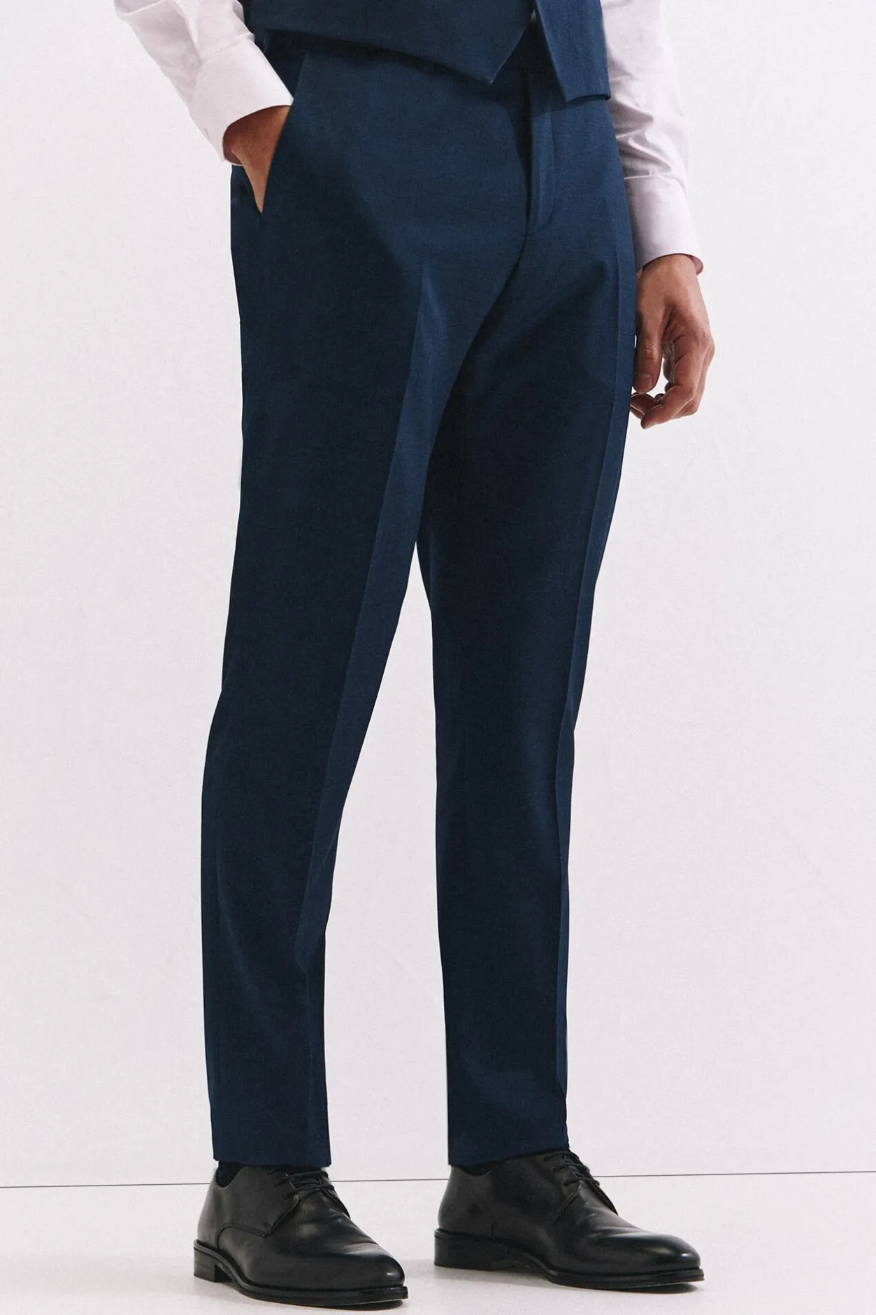 Cortefiel Pantalón azul slim fit Azul oscuro Sale