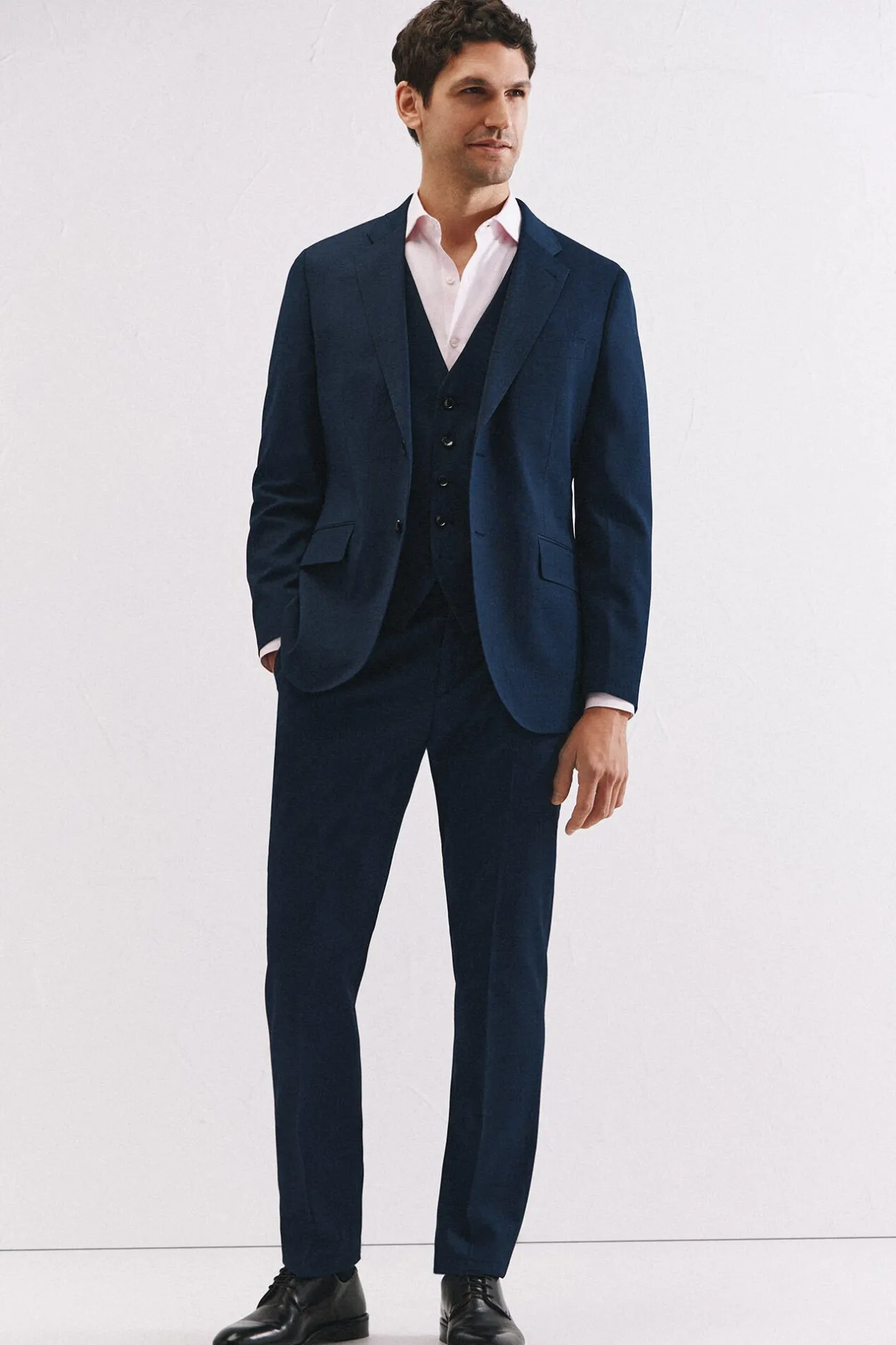 Cortefiel Pantalón azul slim fit Azul oscuro Sale