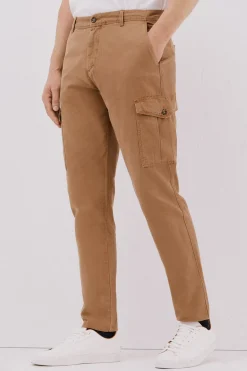 Cortefiel Pantalón cargo Camel Outlet