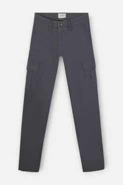 Silbon Pantalón cargo casual Gris Discount