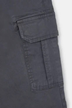Silbon Pantalón cargo casual Gris Discount