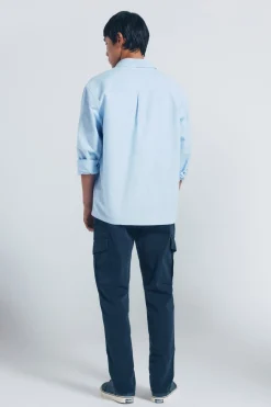 Springfield Pantalón cargo casual slim fit azul Best