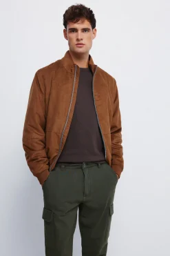 Springfield Pantalón cargo comfort fit kaki New