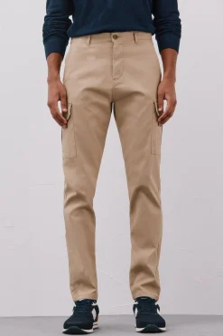 Cortefiel Pantalón cargo ligero Beige Outlet