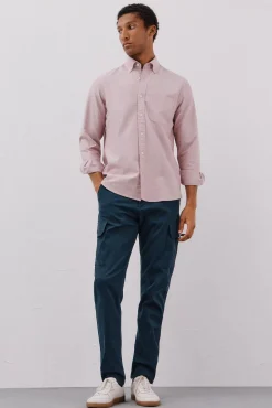 Cortefiel Pantalón cargo ligero Azul marino Hot