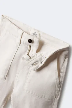 Springfield Kids Pantalón cargo niña blanco Clearance