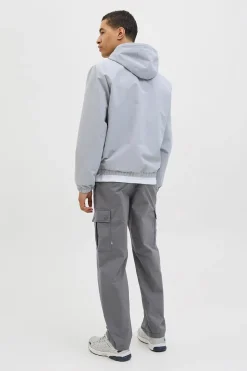 Jack & Jones Pantalón cargo relaxed fit gris