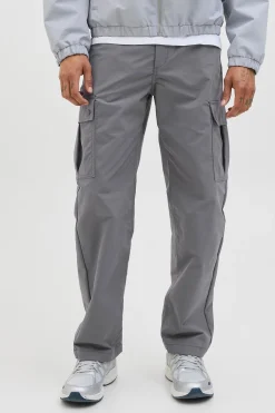 Jack & Jones Pantalón cargo relaxed fit gris