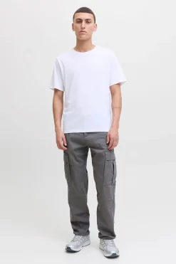 Jack & Jones Pantalón cargo relaxed fit gris