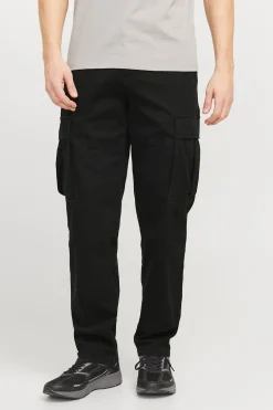 Jack & Jones Pantalón cargo relaxed fit negro New