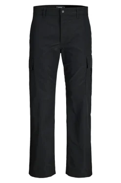 Jack & Jones Pantalón cargo relaxed fit negro Outlet
