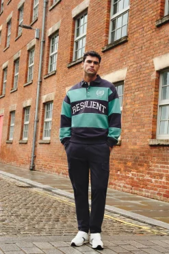 Springfield Pantalón cargo slim fit azul Discount