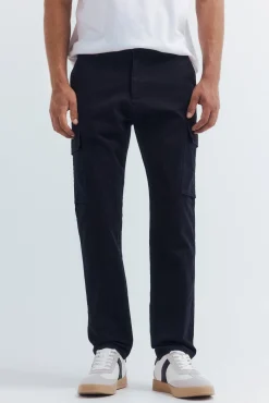 Springfield Pantalón cargo slim fit azul Discount