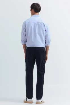 Springfield Pantalón cargo slim fit azul Discount