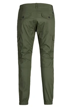 Jack & Jones Pantalón cargo slim fit verde
