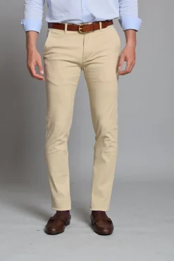Cloking Pantalón Chino Beige Hot