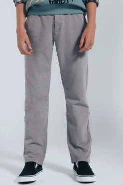 Springfield Kids Pantalón chino comfort slim fit niño gris Discount