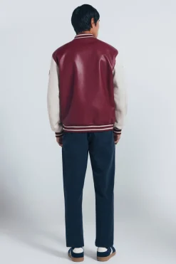 Springfield Pantalón chino comfort slim fit azul New