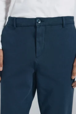 Springfield Pantalón chino comfort slim fit azul New