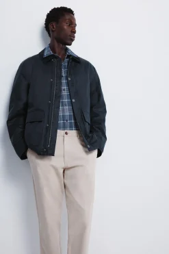 Springfield Pantalón chino dobby comfort fit beige Hot