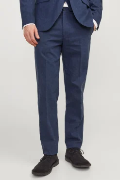 Jack & Jones Pantalón chino formal slim fit Azul marino New