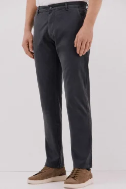 Cortefiel Pantalón chino lavado Gris Sale