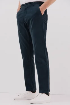 Cortefiel Pantalón chino lavado Azul marino New