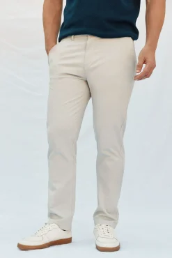 Cortefiel Pantalón chino ligero regular fit Gris