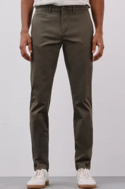 Cortefiel Pantalón chino ligero slim fit Kaki Best