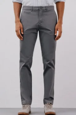Cortefiel Pantalón chino ligero slim fit Gris Online