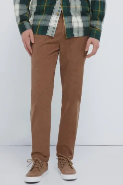 Springfield Pantalón chino micro pana slim fit beige Hot