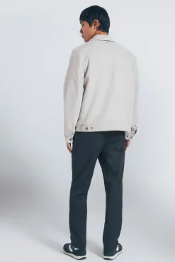 Springfield Pantalón chino microestampado slim fit kaki Best