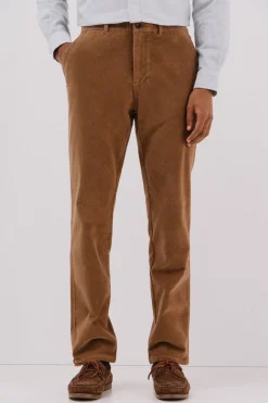 Cortefiel Pantalón chino pana Marr&oacute;n Sale