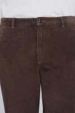 Springfield Pantalón chino pana lavada comfort slim fit estampado Best