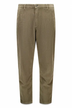 Springfield Pantalón chino pana lavada comfort slim fit estampado Best