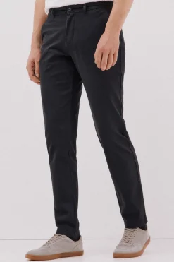Cortefiel Pantalón chino print slim Negro Online