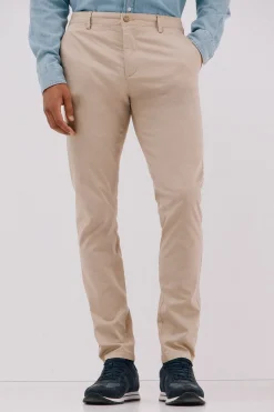 Cortefiel Pantalón chino print slim Beige Sale