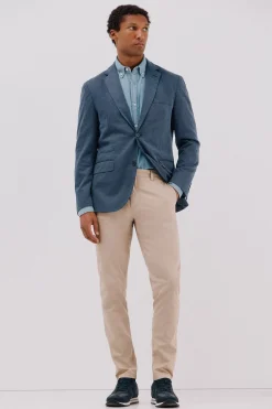 Cortefiel Pantalón chino print slim Beige Sale