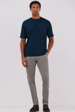 Cortefiel Pantalón chino print slim Gris Best