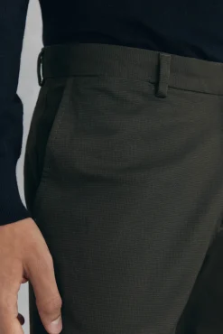 Pedro del Hierro Pantalón chino print slim fit Verde Hot