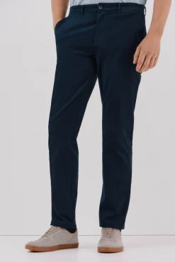 Cortefiel Pantalón chino regular fit Azul marino Hot