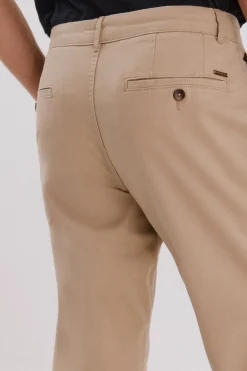 Cortefiel Pantalón chino regular fit Beige Discount