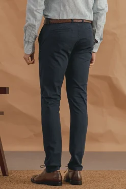 Celopman Pantalón Chino Skinny azul Hot